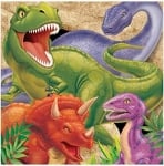 Парти динозаври салфетки DINO BLAST