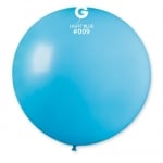 Голям кръгъл балон син светлосин 80 см G220/09