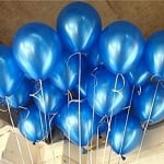 Балон син тъмносин металик 26 см GM90/54