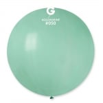 Голям кръгъл балон аквамарин 80 см G220/50