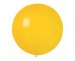 Голям кръгъл жълт балон 80 см G220/03