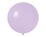 Голям кръгъл лилав балон светлолилав люляк 80 см G220/79