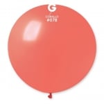 Кръгъл латексов балон Корал G220/78 80 см