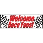 Плакат Welcome Race Fans, 152 х 50 см