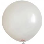 Kръгъл балон светлосив пастел, ретро дим Retro Smoke Kalisan, 48 см, 1 брой
