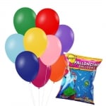 Балони микс разноцветни 26 см, пакет 100 броя Rocca