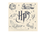 Салфетки Хари Потър Harry Potter, бежови, 20 броя