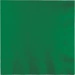 Малки зелени салфетки, Emerald green, 20 броя