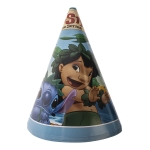 Парти шапки Лило и Стич Stitch, картон, 6 броя