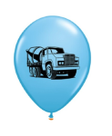 Балони Строителни Машини Багер Булдозер 27 см, цвят по избор