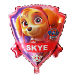Фолиев балон Пес патрул Значка Скай 57см