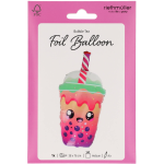Фолиев балон чаша Bubble tea, 38 х 76 см