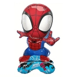 Малък стоящ фолиев балон Спайди Спайдърмен Spidey, 30 х 55 см