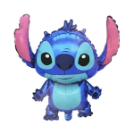 Фолиев балон фигура Стич Stitch, 66 х 57 см