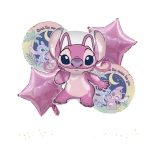 Комплект балони Ейнджъл Лило и Стич Stitch, 5 броя