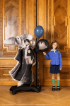 Стоящ фолиев балон Хари Потър с Хедуиг Harry Potter, 90 х 145 см
