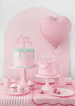 Свещи букви Happy Birthday светлорозов мат