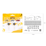 Свещички за торта Рали Състезателни коли Racing, 5 броя