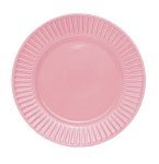 Малки светлорозови чинийки картон, 10 броя