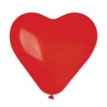 Латексов балон сърце червен, 44 см