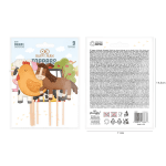 Топери домашни животни, парти село, ферма, 9 броя