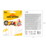 Топери Рали Състезателни коли Racing, 7 броя