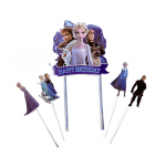 Замръзналото кралство Frozen топери, украса за торта, 5 броя