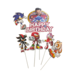 Топери Соник Таралежа Super Sonic the Hedgehog, 6 броя