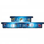 Банер Трансформърс Transformers Happy Birthday