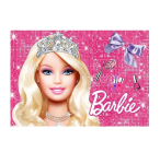 Барби винил, фон за декорация Barbie, 125 х 80 см