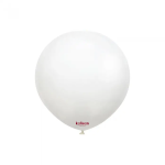 Малки бели балони Standart White 13 см, Kalisan, пакет 100 броя