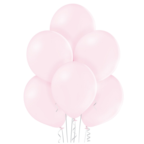 Балон макарон светлорозов, нежно розово 27 см Belbal, пакет 100 броя
