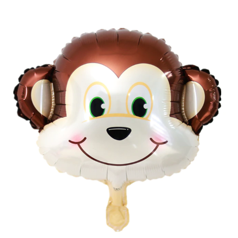 Балон глава маймунка, 53 х 40 см