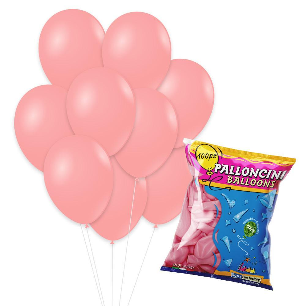 Балони бебешко розово 26 см G90 40 Rocca, пакет 100 броя