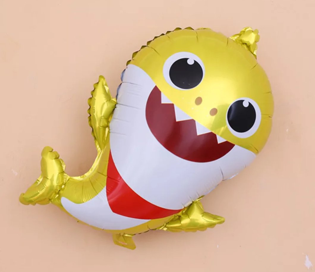 Балон Бебе Акула / Baby Shark жълт