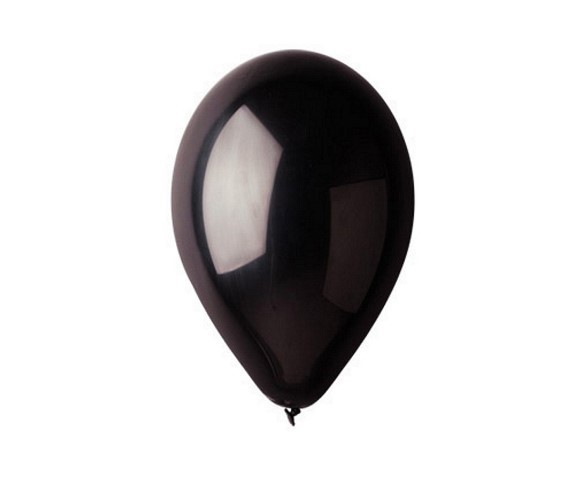 Балон Черен металик 30 см GM110/65