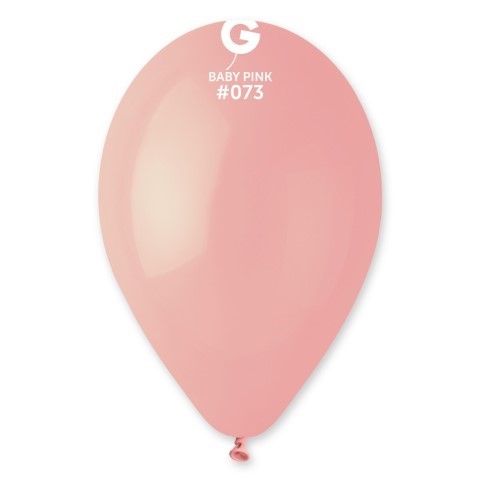 Балон латекс светлорозов пастел бебешко розов 30 см G110/73