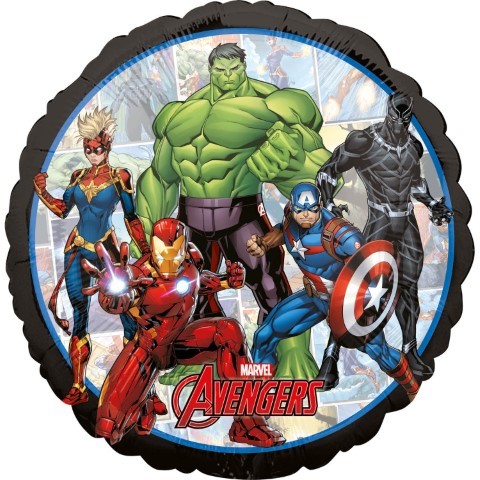 Отмъстителите Avengers балон фолио, кръг 43 см