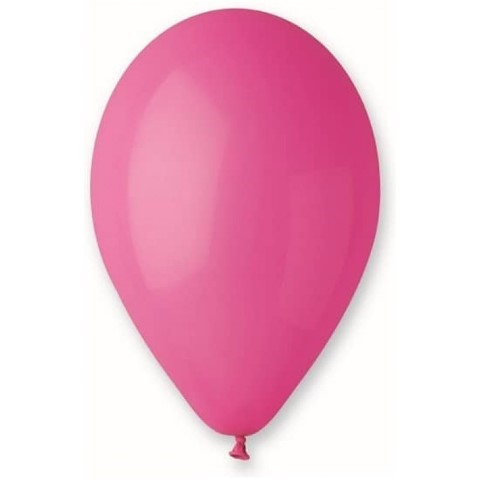 Розов балон циклама яркорозов 26 см G90/07, пакет 100 броя 1