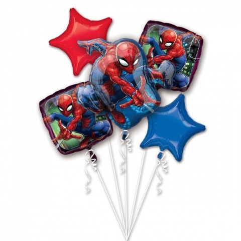 Комплект балони Спайдърмен Spider-Man, 5 броя 3466701