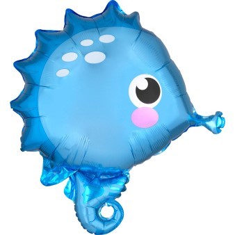 Фолиев балон морско конче, морски, подводен свят