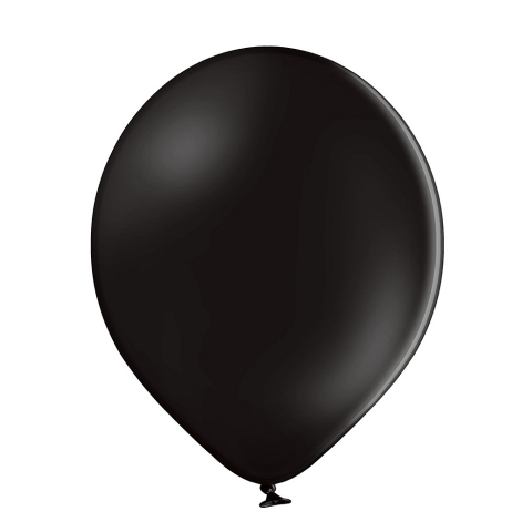 Балон Черен пастел 27 см Belbal, 1 брой