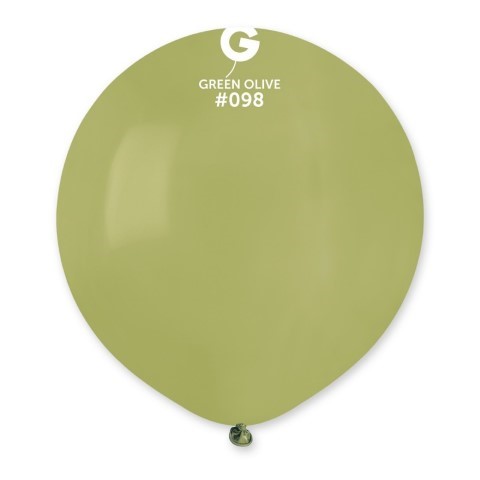 Кръгъл балон маслинено зелен Olive green 48 см G150/98