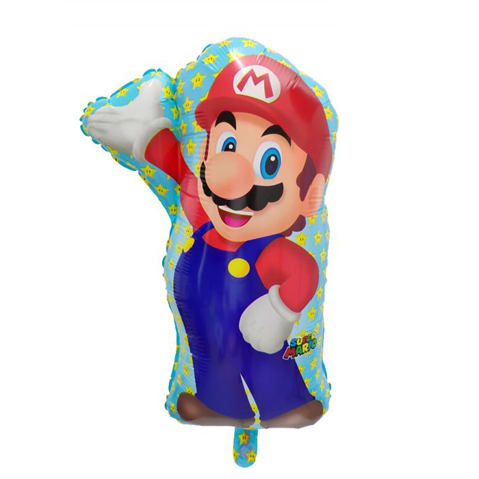 Балон Супер Марио, 45 Х 60 см